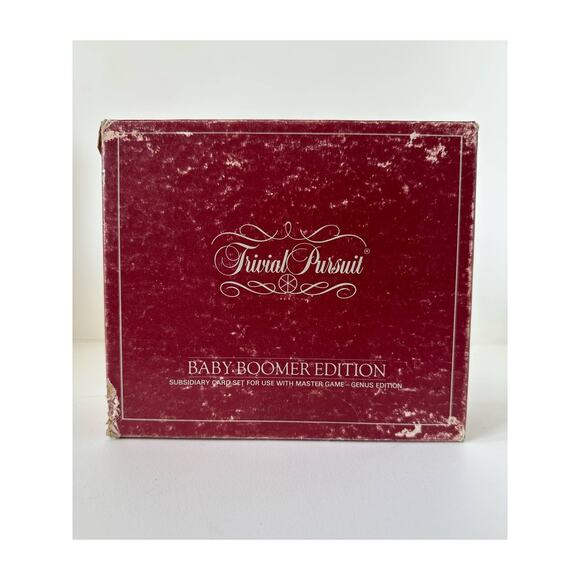 ONE BOX of cards Trivial Pursuit Baby Boomer Edition Subsidary Card Set, 1983 - Picture 2 of 7